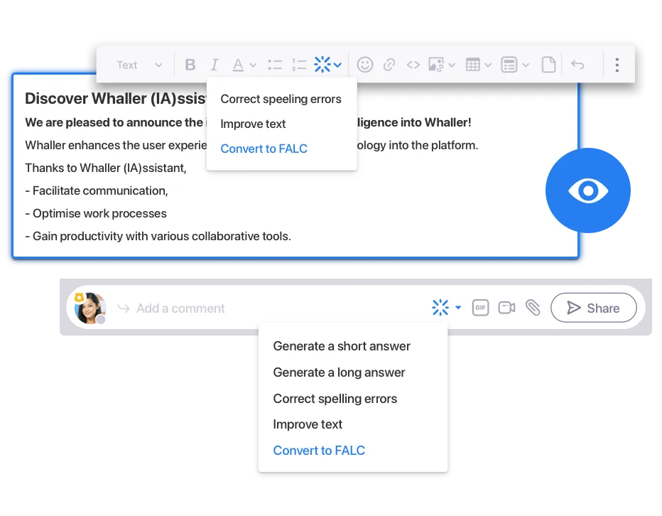 Accessibility with Whaller (IA)ssistant – Easy Read conversion