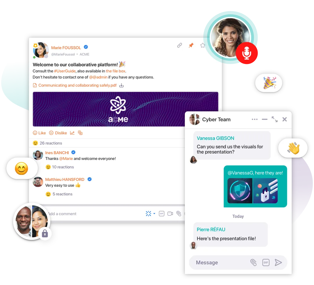 Enterprise social network