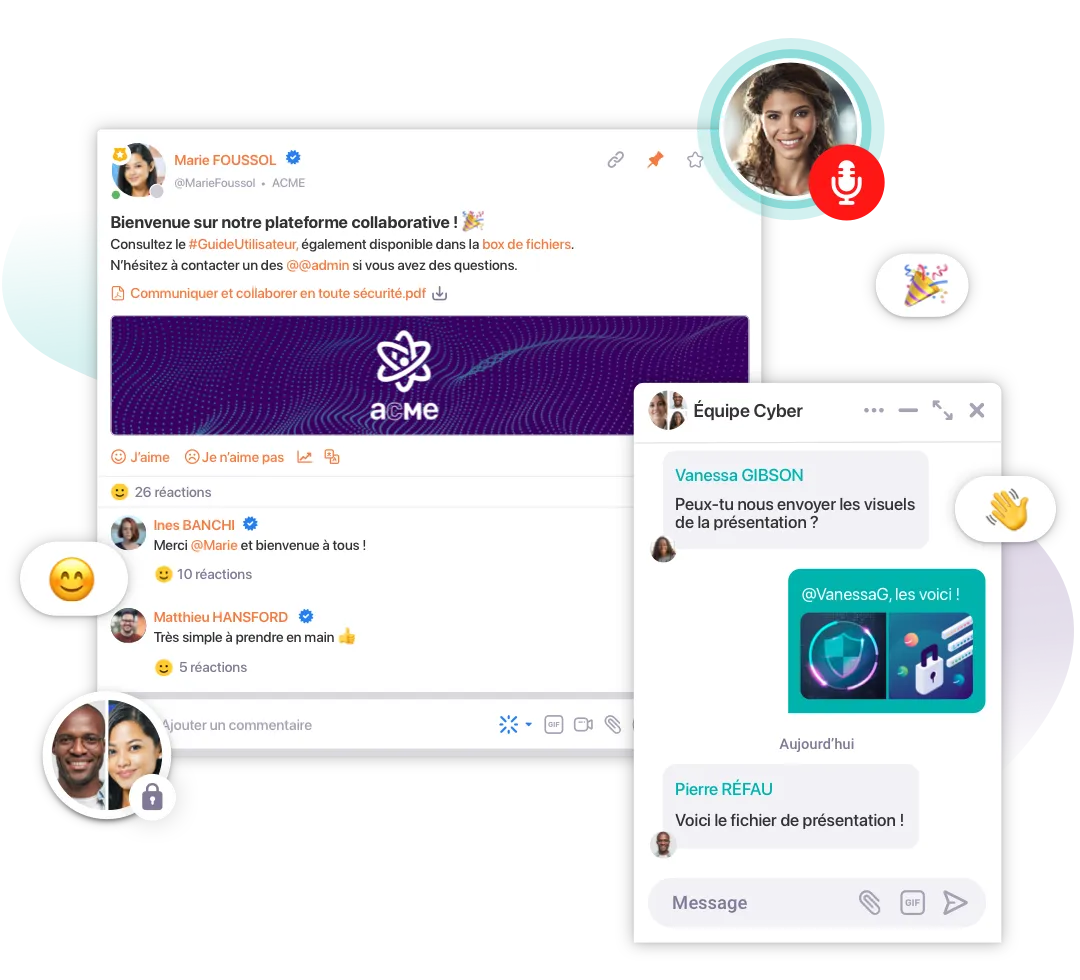 Réseau social d'entreprise 