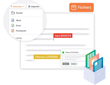 Accéder à la box de fichier sur votre plateforme collaborative Whaller