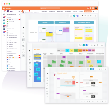 Draft.io collaborative whiteboard
