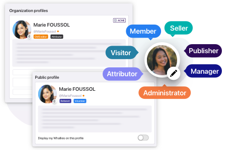 Assign specific roles to your network members on Whaller